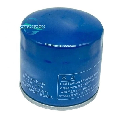 Hyundai CEED Filtre à huile métallique pour voiture 26300-35503 2630035503 2630035500 Efficacité