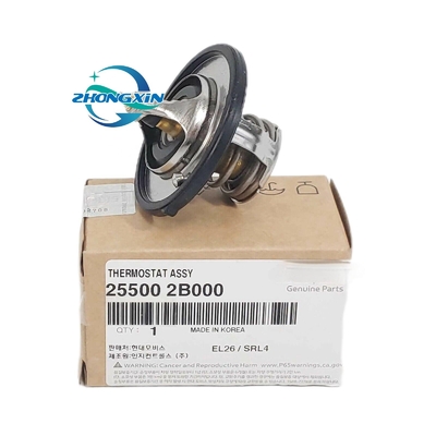 Thermostat de refroidissement du moteur automobile pour KIA HYUNDAI 25500-2B000 255002B000 et durable